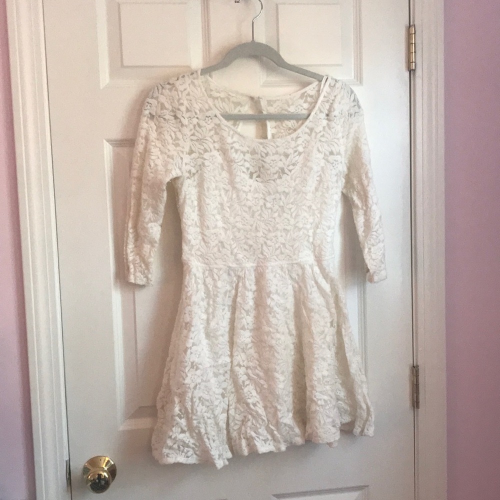 Abercrombie and Fitch White Dress